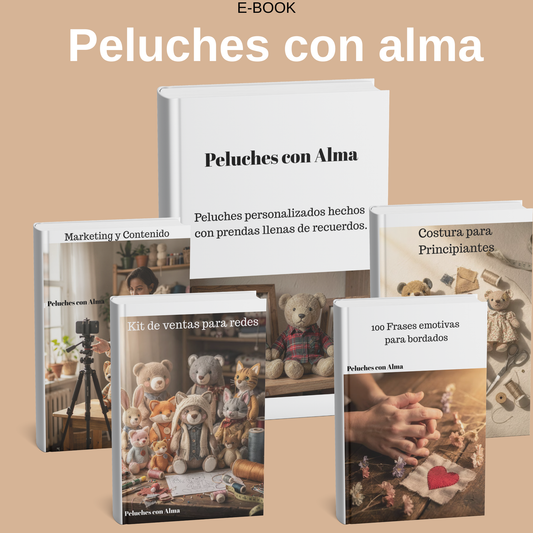 Peluches con Alma: Peluches personalizados hechos con prendas llenas de recuerdos